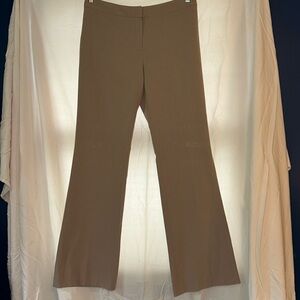 Tahari size 10 tan trouser pants